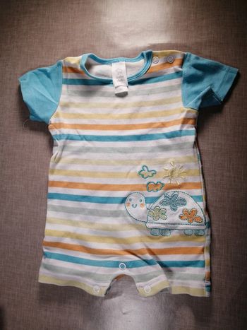 Grenouillère été 62cm