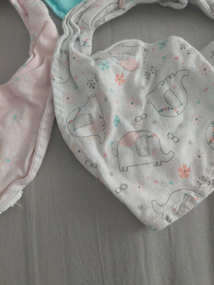 Lot de 3 bavoir bandana - photo numéro 2