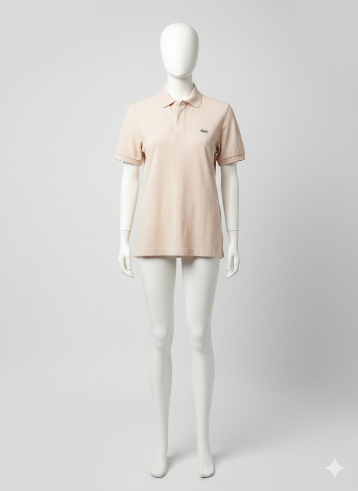 polo rose clair Taille 3 mixte Lacoste