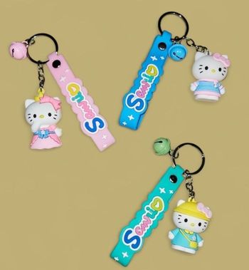 Porte-clefs disney hello kitty neuf
Laniere inscription + grelot 
3 coloris