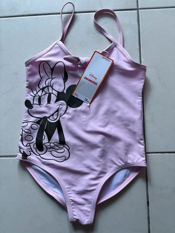 Maillot de bain disney minnie lila