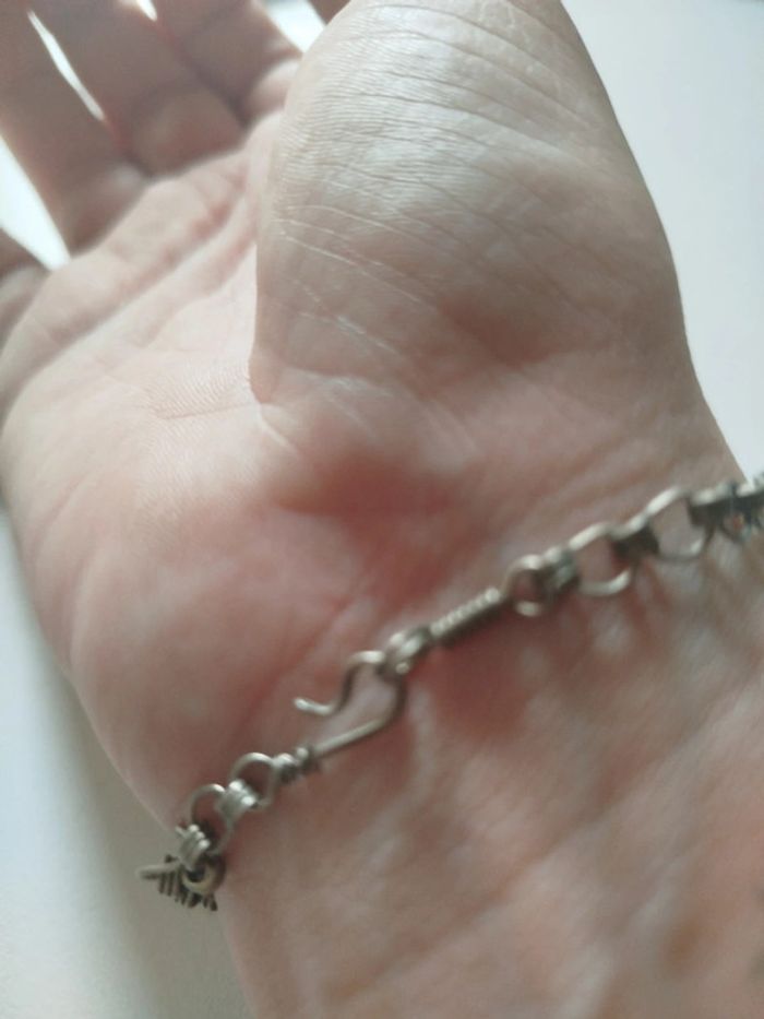 Joli bracelet artisanal facile à mettre seul 😉 - photo numéro 3