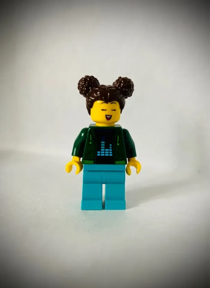 Minifigurine LEGO City CTY1801 - Cliente du Robot World - Très bon état - photo numéro 5