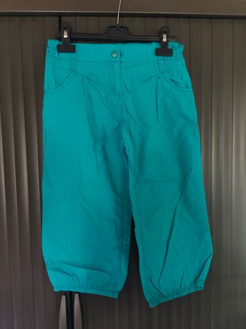 Pantacourt 12 ans turquoise NKY réglable a la taille 