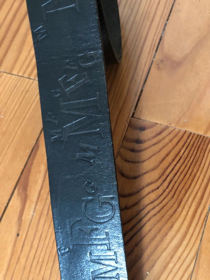 Ceinture cuir noir Marithé et François Girbaud 80 cm - photo numéro 5