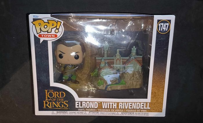Figurine Funko Pop Town / Elrond & Rivendell 1747 / Le Seigneur Des Anneaux "LOTR"