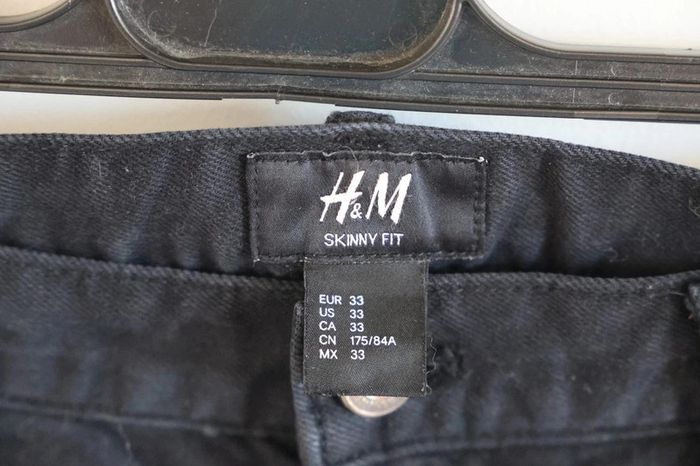 C39 jeans noir H&M W33 - photo numéro 3