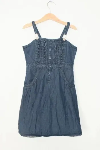 Robe en jeans H&M, taille 7/8 ans