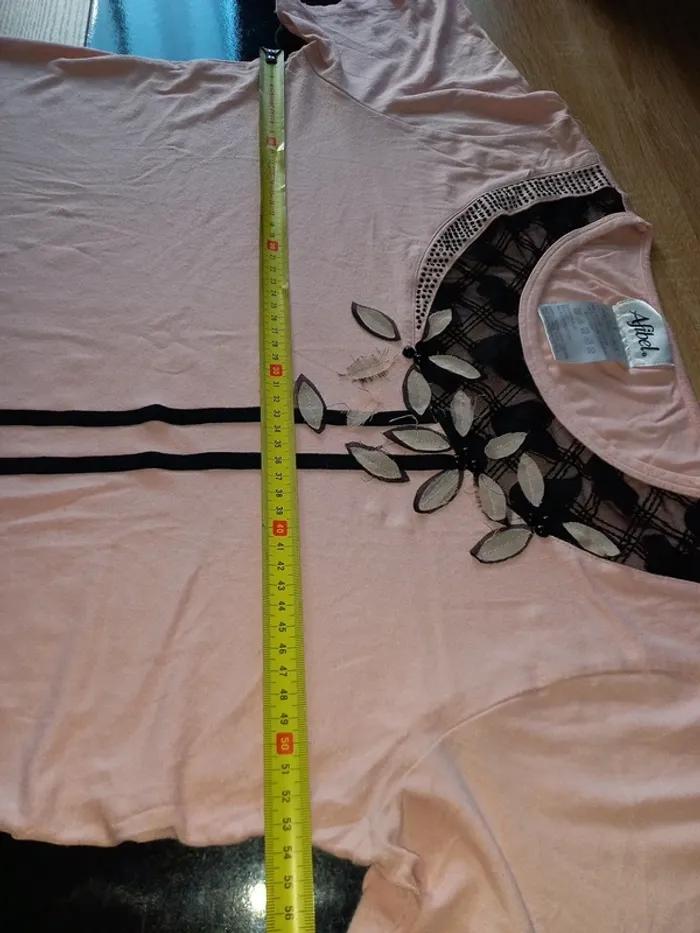 Tee-shirt femme rose 46/48 - photo numéro 8