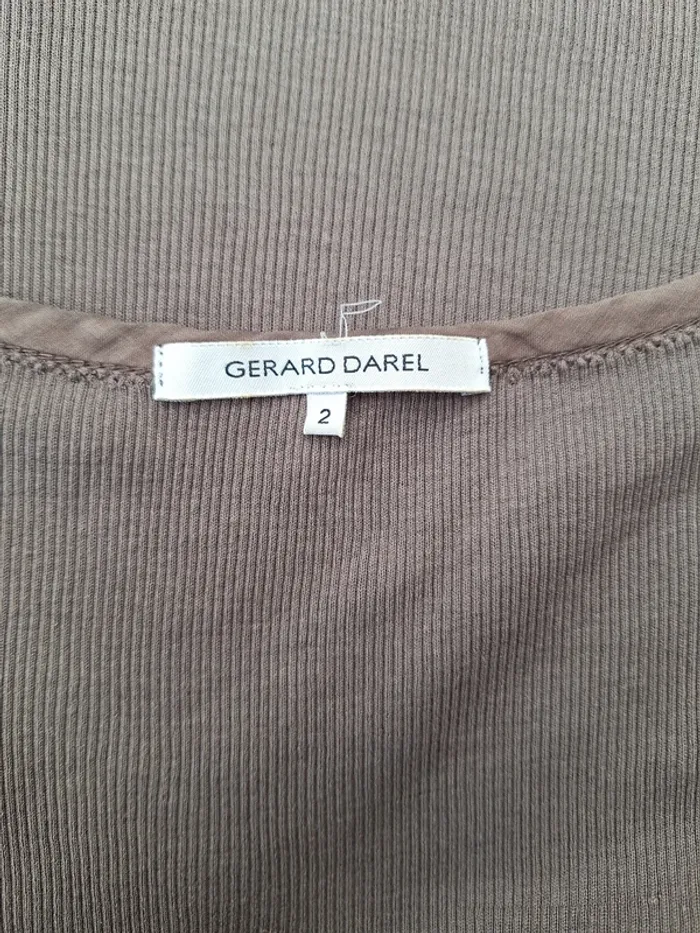Tee shirt marron - photo numéro 3