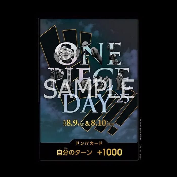 One Piece Card Game Premium Card Collection : One Piece Day 25' - Japanese Version - Exclu Asie - photo numéro 4