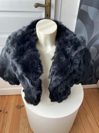 Veste boléro fourrure