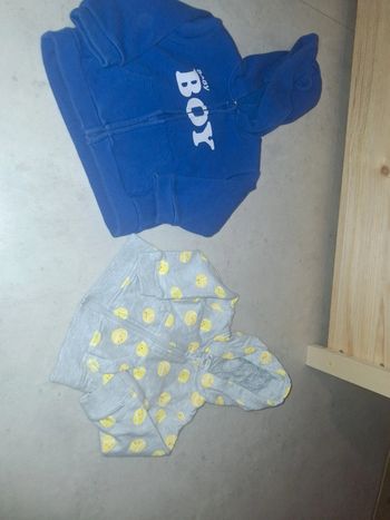 Veste à zip 18 mois