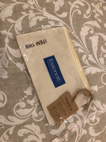 Petite trousse en coton organique