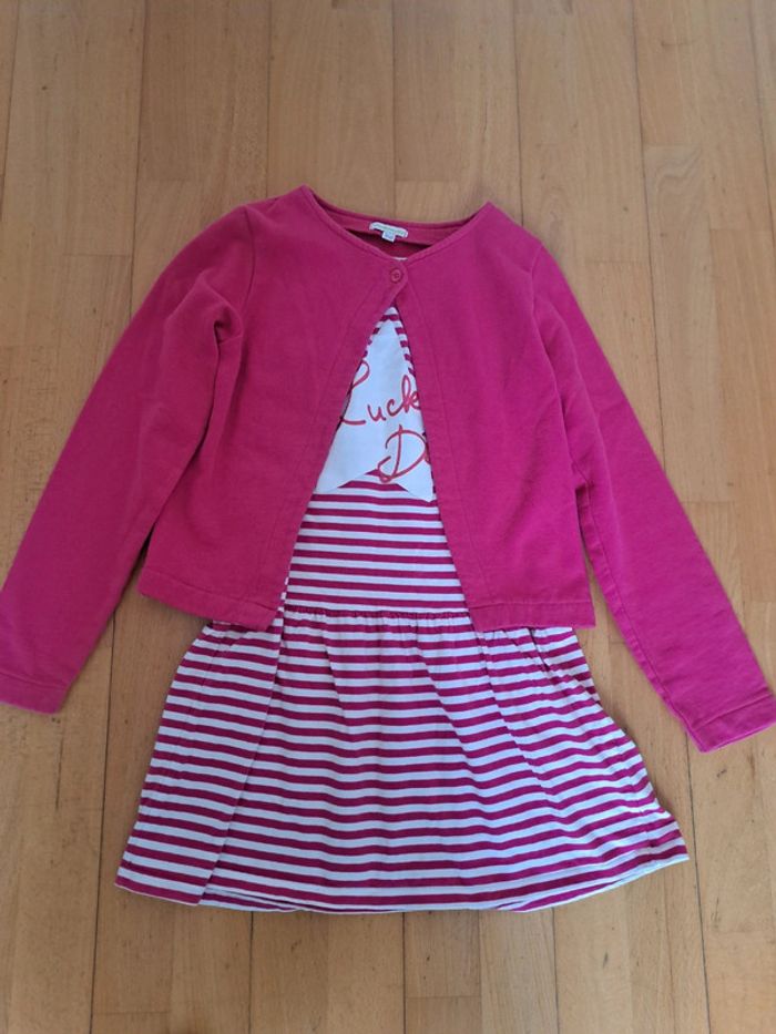 Ensemble robe gilet 12 ans Vertbaudet - photo numéro 2