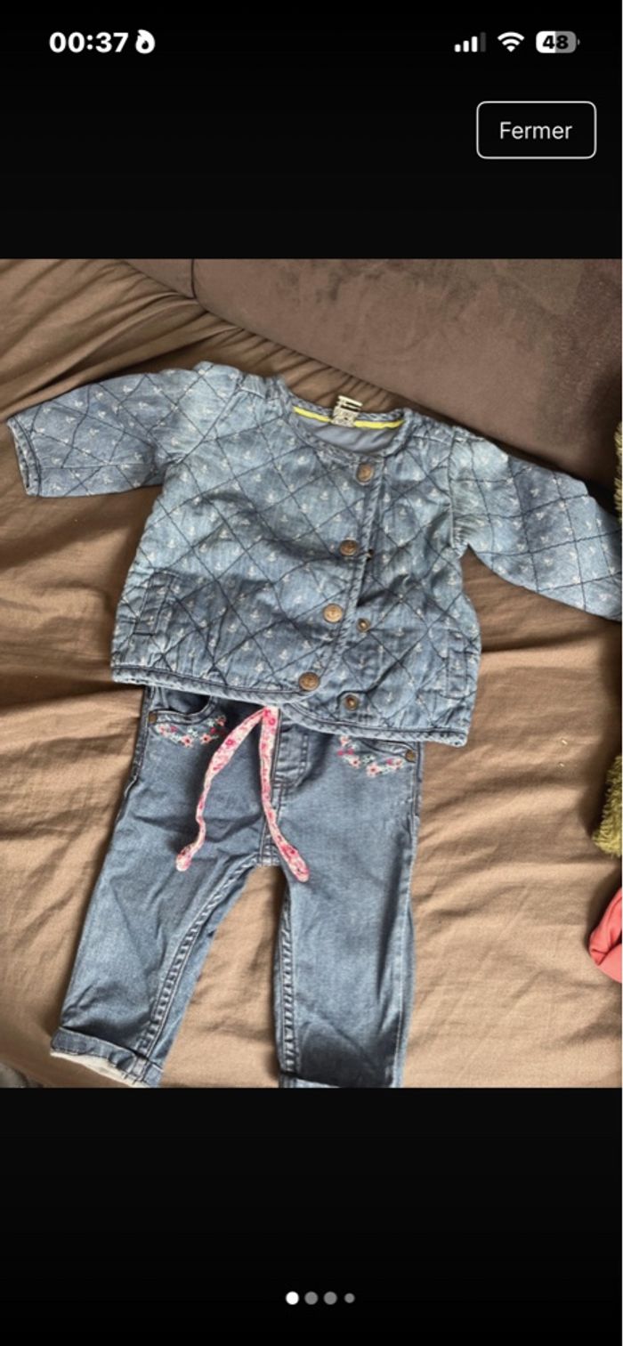 Lot de 3 ensembles 6 mois - photo numéro 2