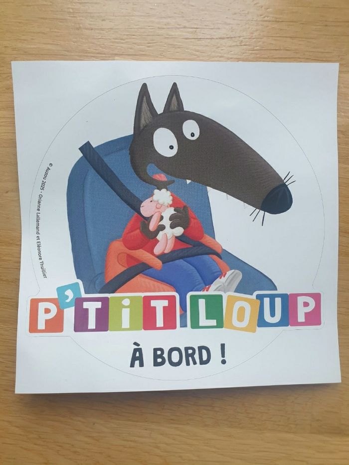 Autocollant bébé à bord