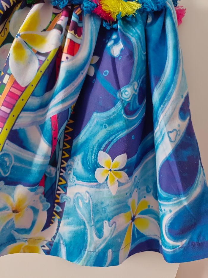 Jupe Rosalita Senoritas motif des îles en 6 ans - photo numéro 10