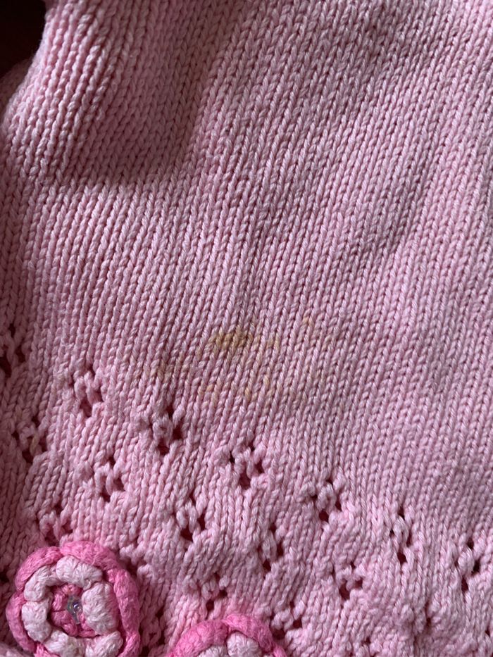 Joli gilet rose TCF 8 ans - photo numéro 4