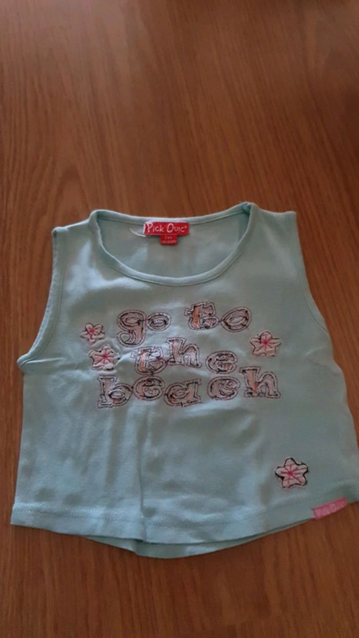 débardeur pick ouic 2 ans - photo numéro 2