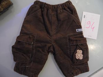 pantalon 3 mois sergent major