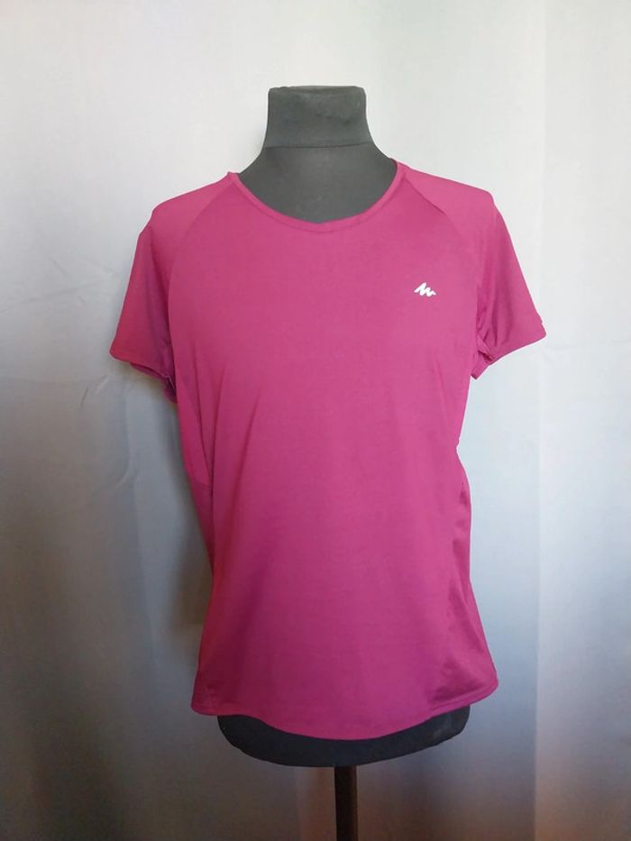 Tee shirt fuschia