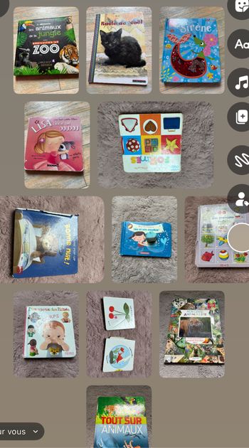 Lot de 20 livres enfant