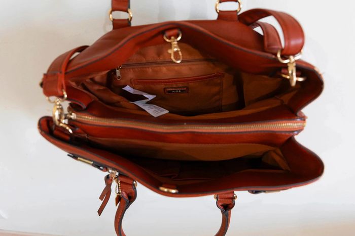 Sac Aldo Cuir marron ( Quelques défauts d'usure) - photo numéro 6