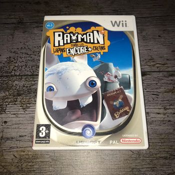 Rayman contre les lapins encore + cretin Jeu Nintendo Wii
