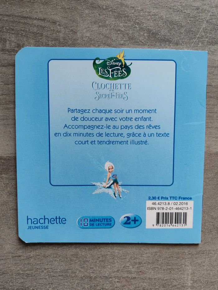 Livre mon histoire du soir clochette et le secret des fées Disney - photo numéro 2