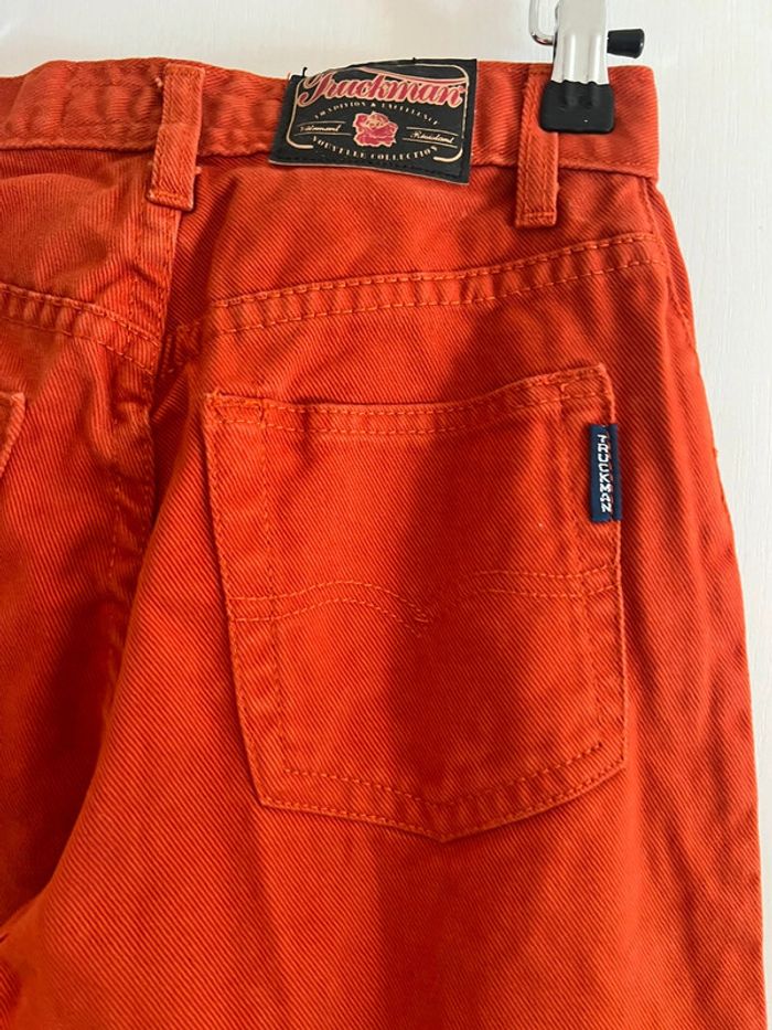 TruckMan pantalon vintage, taille 32 Jeans, oranger - photo numéro 19