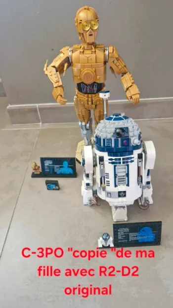 C-3PO Imitation LEGO 75398 Neuf , jamais monté, en sachet