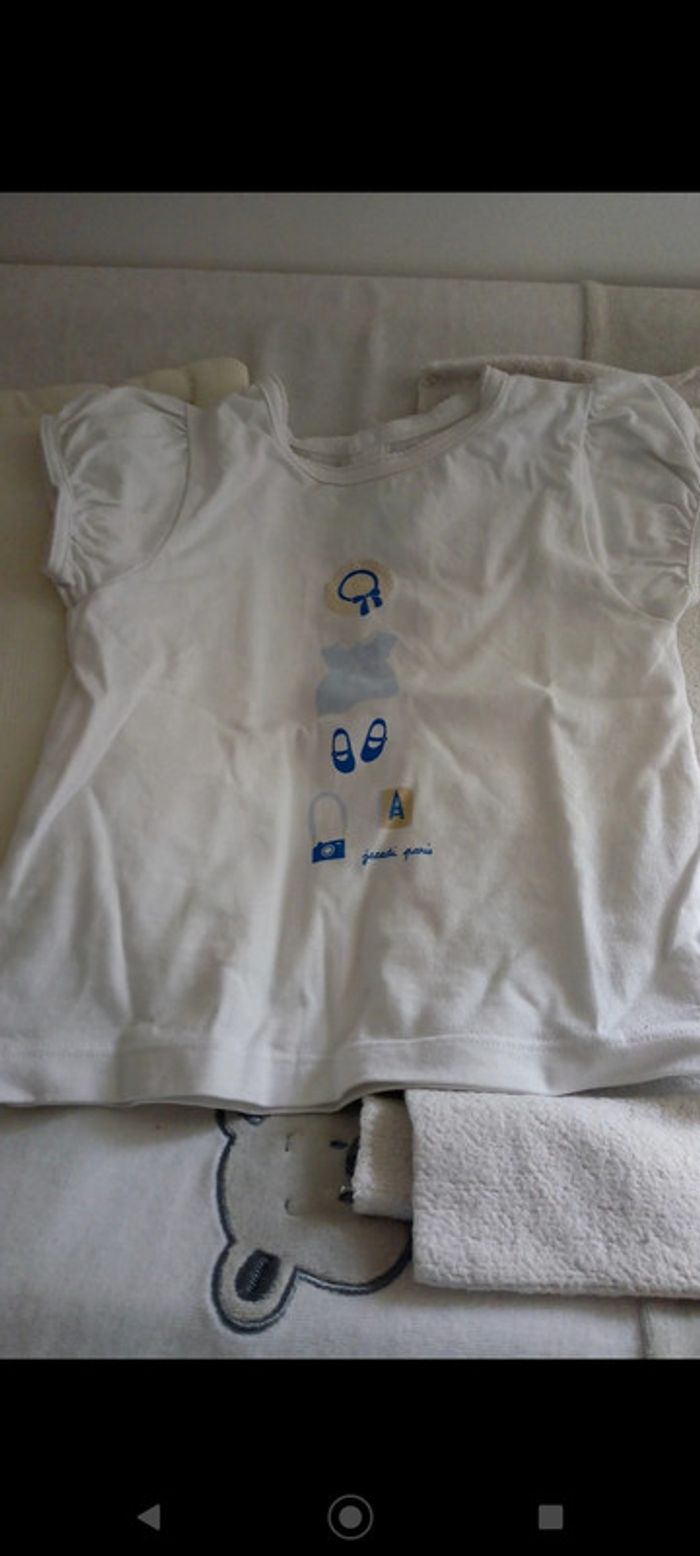 Tee-shirt blanc Jacadi