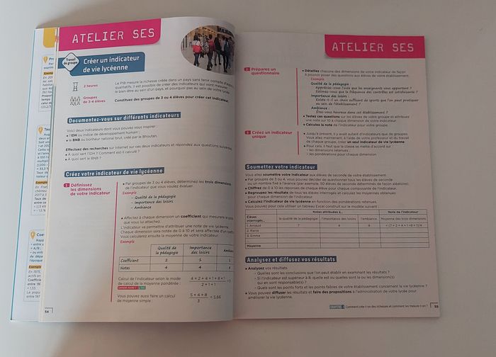 Sciences économiques et sociales 2de  - Manuel élève - photo numéro 4