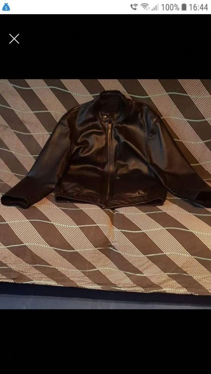 Blouson en cuir