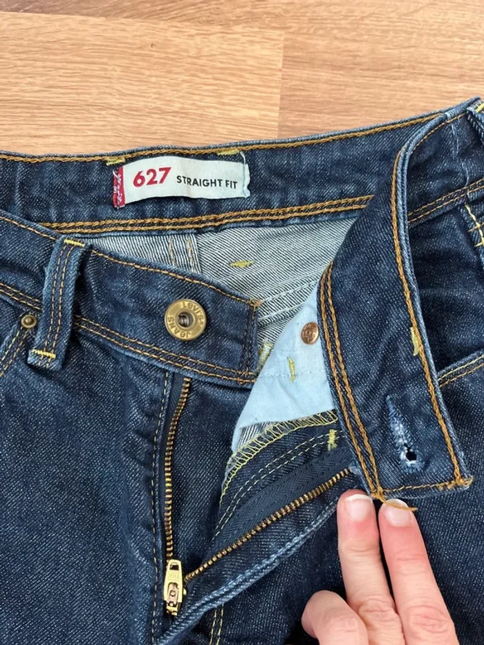 Jean femme Levi’s 627 straight fit 27 x 32 - photo numéro 2