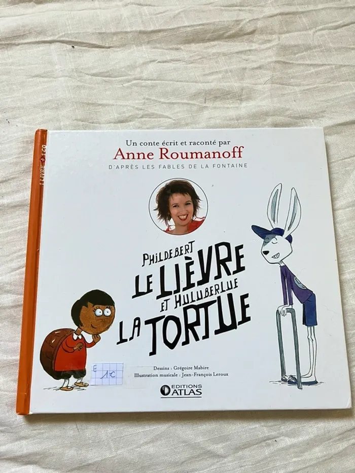 Livre enfant – Philibert le lièvre et Hurluberlue la tortue