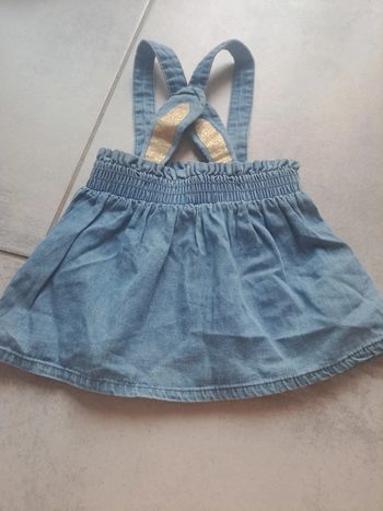 Jupe en jean 6 mois