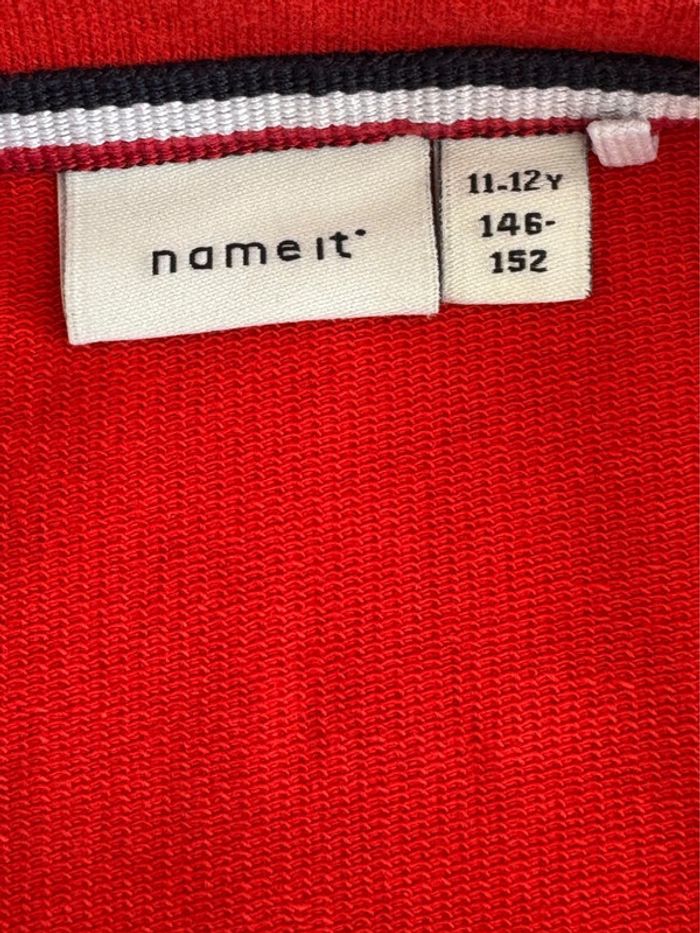 Sweat-shirt, sweet Name It Rouge Taille 12 ans - photo numéro 4