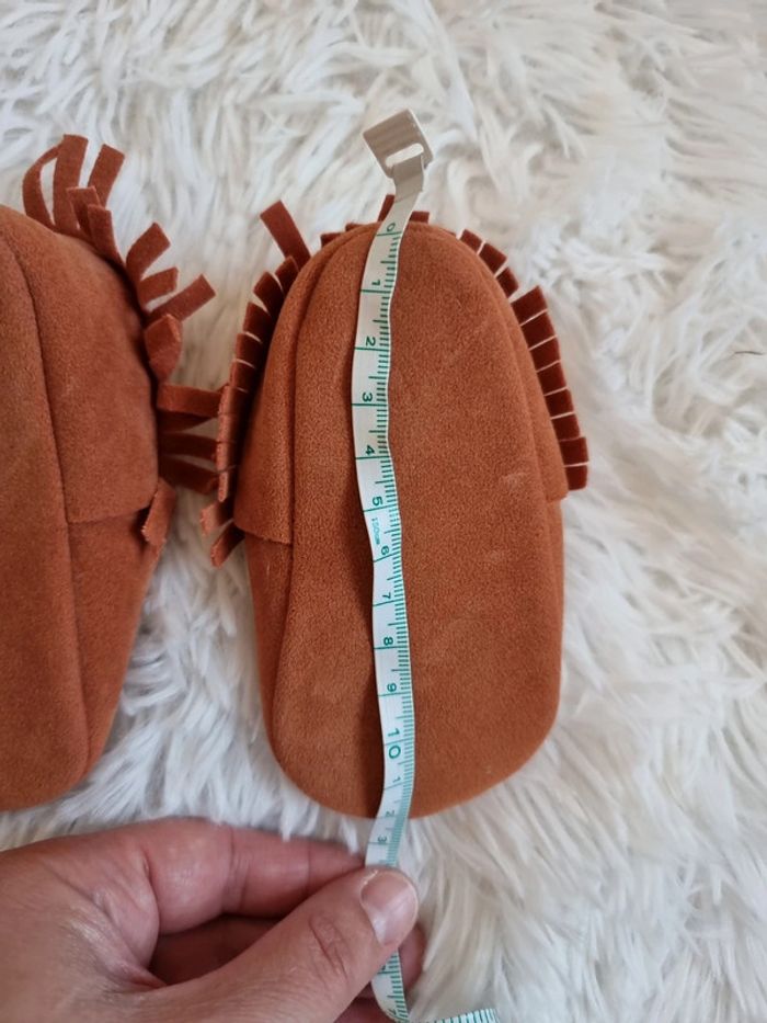 Chaussures ou petits chaussons semelle 12cms - photo numéro 6