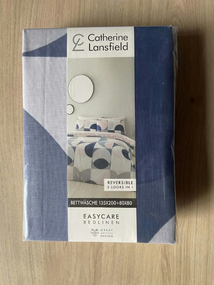 Parure de lit Catherine Lansfield 2 en 1 (réversible) 135x200