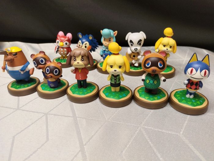 Lot de 11 figurines amiibo animal crossing - photo numéro 3