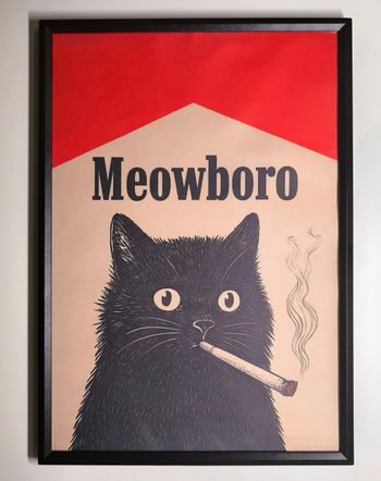 Poster en toile avec cadre