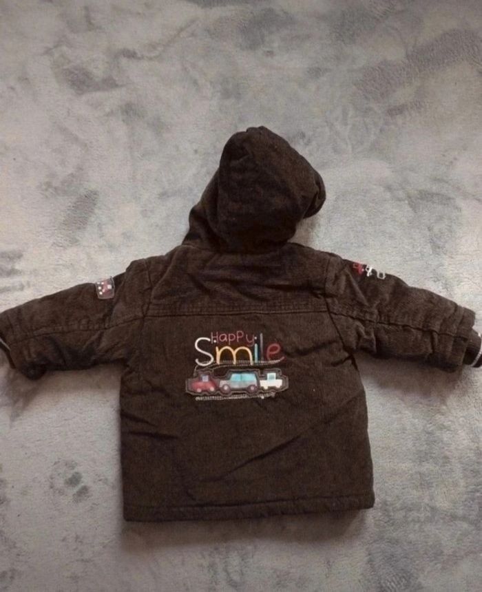 Manteau côtelé chaud 6 mois - photo numéro 4