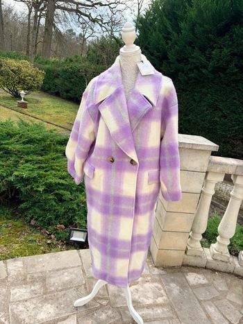 Manteau long Lumina neuf oversize taille unique 