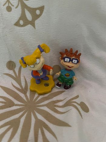 Lot de 2 petites figurines Razmoket