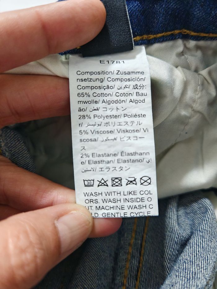 Jean bleu brut évasé Neuf taille 38 Shein - photo numéro 9