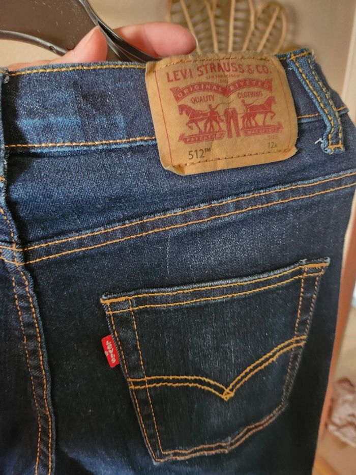 Jean slim taper 512 levis 12ans - photo numéro 3