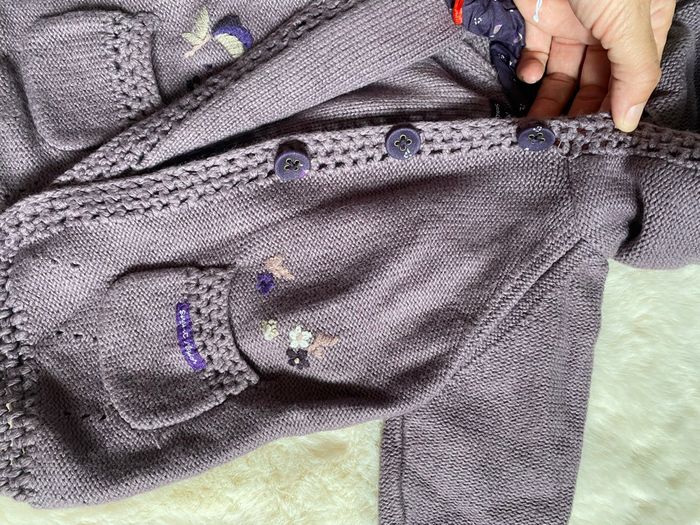 🍁Sublime ensemble sergent major 3 pièces taille 6 mois parfait pour l’automne 🍁 - photo numéro 6