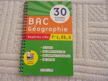 Repères clés "bac géographie"
